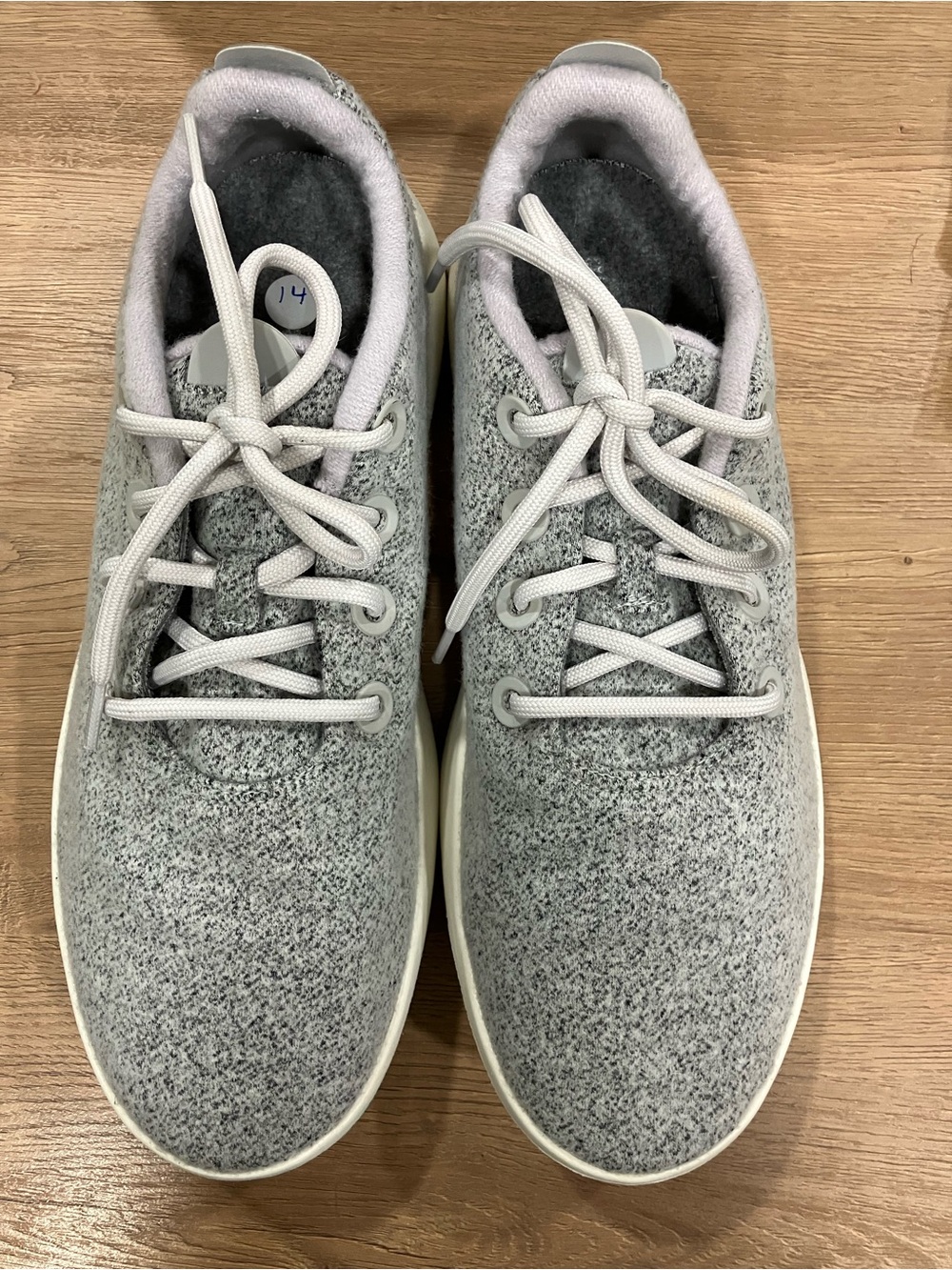 allbirds Men's Heather Gray Wool Runners